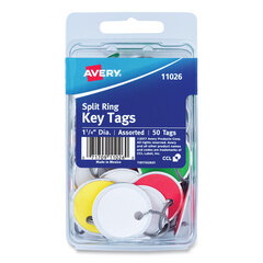AVE11026 - Avery® Key Tags with Split Ring
