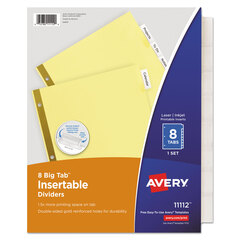 AVE11112 - Avery® WorkSaver® Big Tab™ Paper Dividers