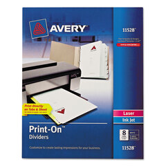 AVE11528 - Avery® Print-On™ Dividers
