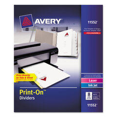 AVE11552 - Avery® Print-On™ Dividers