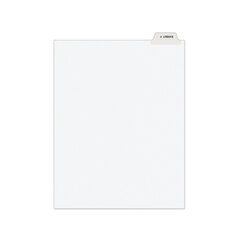 AVE11945 - Avery® Individual Legal Dividers Bottom Tab