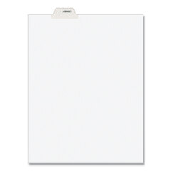 AVE11948 - Avery® Individual Legal Dividers Bottom Tab