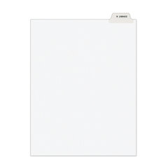 AVE11950 - Avery® Individual Legal Dividers Bottom Tab