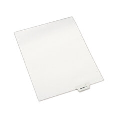 AVE12392 - Avery® Individual Legal Dividers Bottom Tab
