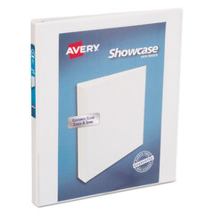AVE19551 - Avery® Showcase Vinyl Round Ring View Binder