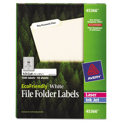 AVE45366 - Avery® EcoFriendly File Folder Labels