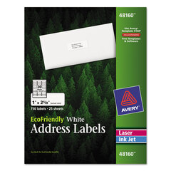 AVE48160 - Avery® EcoFriendly File Folder Labels