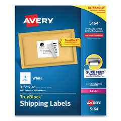 AVE5164 - Avery® Shipping Labels with TrueBlock™ Technology