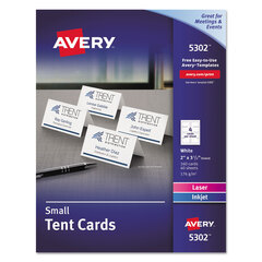 AVE5302 - Avery® Small Tent Cards
