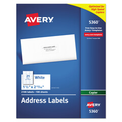 AVE5360 - Avery® Copier Mailing Labels