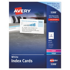 AVE5388 - Avery® Index Cards