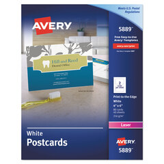 AVE5889 - Avery® Print-to-Edge Postcards