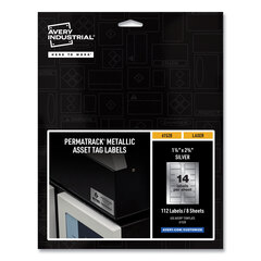 AVE61528 - Avery® PermaTrack® Metallic Asset Tag Labels