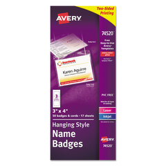 AVE74520 - Avery® Hanging Name Badges