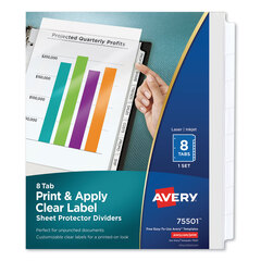 AVE75501 - Avery® Index Maker® Pocket Label Dividers