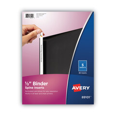 AVE89101 - Avery® Custom Binder Spine Inserts