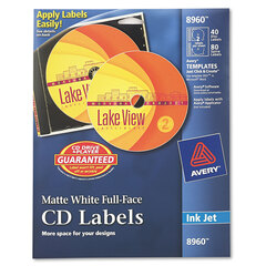 AVE8960 - Avery® Full-Face CD Labels
