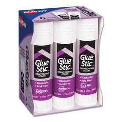 AVE98071 - Avery® Disappearing Color Permanent Glue Stics