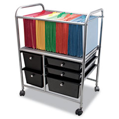 AVT34100 - Advantus® Letter/Legal File Cart with Five Storage Drawers