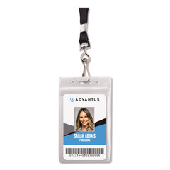 AVT91131 - Advantus® Resealable ID Badge Holders