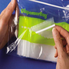Bagco Zippit Resealable Bags, 2 mil, 6w x 6h, Clear