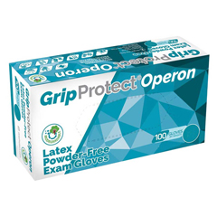 BAYGP6302 - GripProtect - Operon Latex Powder-Free Exam Gloves, Medium