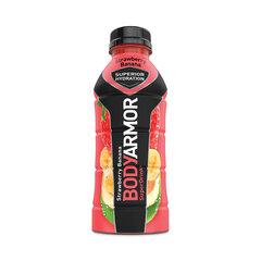 Coca-Cola SuperDrink Sports Drink, Strawberry Banana, 16 oz Bottle, 12/Pack