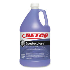 Betco Spectaculoso Multipurpose Cleaner, Lavender Scent, 1 gal Bottle, 4/Carton