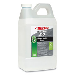 Betco Green Earth Bioactive Solutions PUSH Drain Cleaner, New Green Scent, 2 L Bottle, 4/Carton