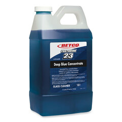 Betco Deep Blue Glass and Surface Cleaner, 2 L Bottle, 4/Carton