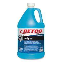 Betco Symplicity In-Sync Premium Hand Dishwashing Detergent, Fresh Ozonic Scent, 1 gal Bottle, 4/Carton