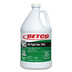 Betco GE Fight Bac RTU Disinfectant, Fresh Scent, 1 gal Bottle, 4/Carton