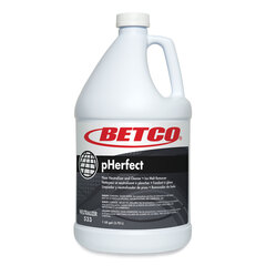 Betco pHerfect Floor Neutralizer and Cleaner, Characteristic Scent, 1 gal Bottle, 4/Carton