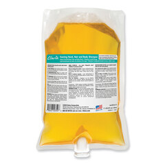 Betco Foaming Hand, Hair and Body Shampoo, Fresh, 1,000 mL, 6/Carton