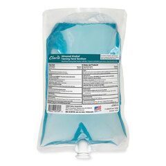 Betco Clario Advanced Alcohol Foaming Sanitizer, 1,000 mL Bag, Citrus, 6/Carton