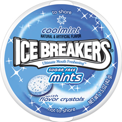 BFVHEC72060-BX - Hershey Foods - Ice Breakers Cool Mints Tin