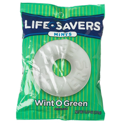 BFVNFG885041 - Wrigley's - Lifesavers Wint-O-Green Bag