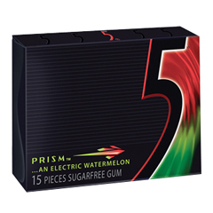 BettyMills: 5 Gum Prism Electric Watermelon - Wrigley's WMW23436