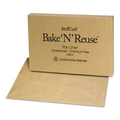 Packaging Dynamics EcoCraft Bake 'N' Reuse Pan Liner, 16.38 x 24.38, 1,000/Box