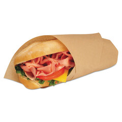Packaging Dynamics EcoCraft Grease-Resistant Paper Wraps and Liners, Natural, 14 x 14, 1,000/Box, 4 Boxes/Carton