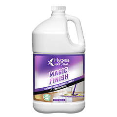 BGGHN-4001 - Hygea Natural - Magic Finish - Natural Enzyme-Based Floor Cleaner, Concentrated, 1 Gallon