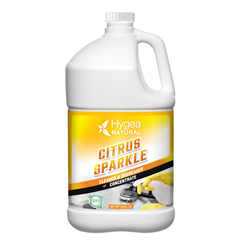 BGGHN-4004 - Hygea Natural - Citrus Sparkle - Natural Cleaner and Degreaser, Concentrated, 1 Gallon