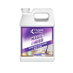BGGHN-4051 - Hygea Natural - Magic Finish - Natural Enzyme-Based Floor Cleaner, Ready to Use, 1 Gallon
