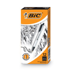 BICCSM11BK - BIC® Clic Stic® Retractable Ballpoint Pen