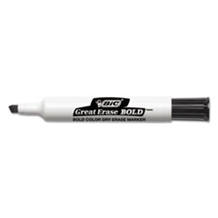 BICDEC11BK - BIC® Great Erase® Bold Dry Erase Marker