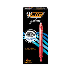 BICRLC11RD - BIC® Velocity® Retractable Gel Roller Ball Pen