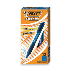 BICSCSM11BE - BIC® Soft Feel® Retractable Ballpoint Pen