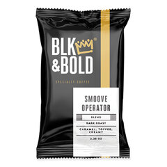BLK & Bold Smoove Operator Coffee Fraction Packs, 2.25 oz, 42/Carton