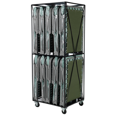 BLACRT-XM3 - Blantex - Cart with 10 XM-3 Special Needs Cots