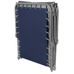 BLAXH-3IV - Blantex - Special Needs Bed with IV Pole and 2 Foam Mattress, Heavy Duty Vinyl Cover